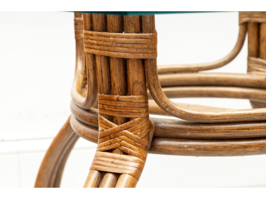 Palm Beach Regency Hexagonal Side Table