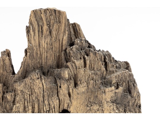 Contemporary Bhuddist Wood Altar Sculpture 