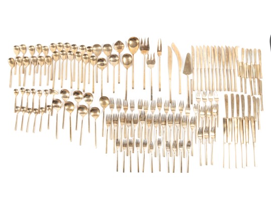 Specialty Brass Flatware Set