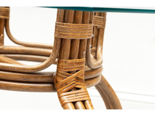 Palm Beach Regency Hexagonal Side Table