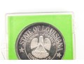 Louisiana Barco Mint Edwin Edwards Ten Gauge .999 Fine Silver Medallion W/ Certificate