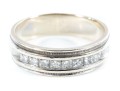 Men's Diamond & 14K Band (Size 9)