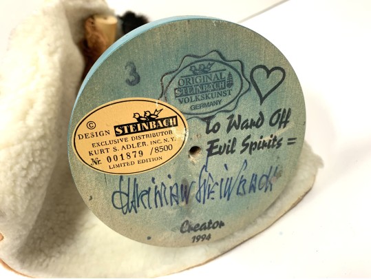 Steinbach Red Cloud Nutcracker Signed Limited Edition