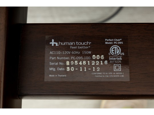 Human Touch PC-095 Zero Gravity Recliner