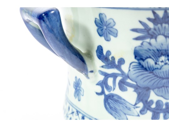 Chinese 20th Century Foot Bath Floral Planter