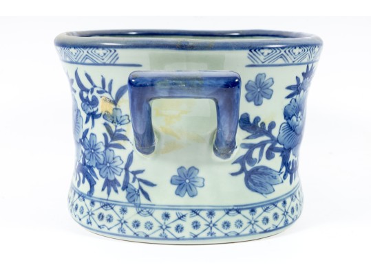 Chinese 20th Century Foot Bath Floral Planter
