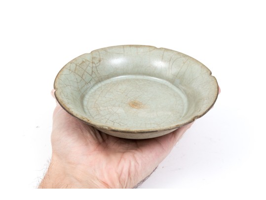 Chinese Guan Ware Glazed Brush Washer