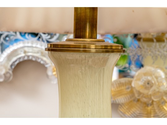 Fabulous Decorative Crafts Inc. Glass Vase Table Lamp