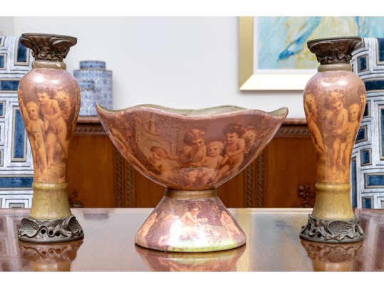 Elegant Decorative Garniture Trio