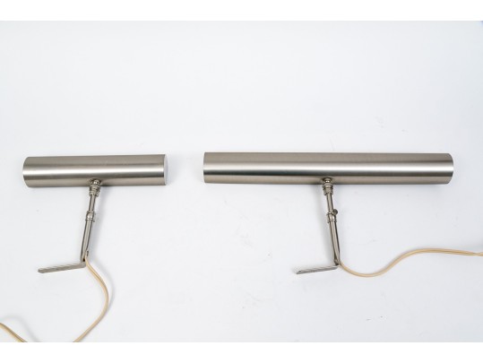 Two Chrome Finished Picture Lights