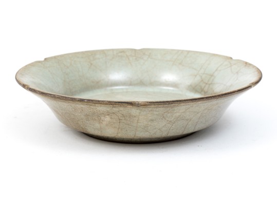 Chinese Guan Ware Glazed Brush Washer