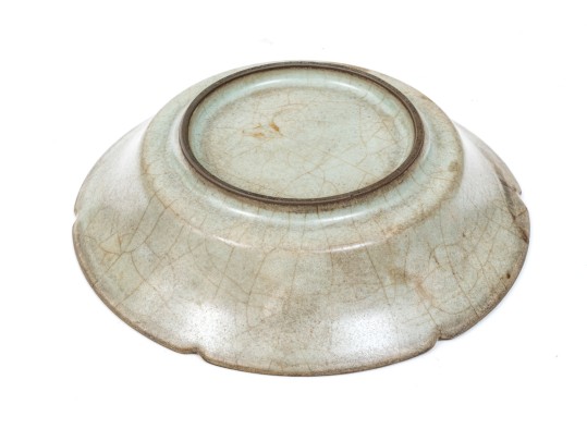 Chinese Guan Ware Glazed Brush Washer