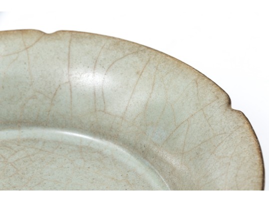 Chinese Guan Ware Glazed Brush Washer