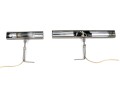 Two Chrome Finished Picture Lights