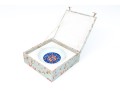 Chinese Porcelain Dragon Bowl With Underglaze Blue And Copper Red Enameled Decoration