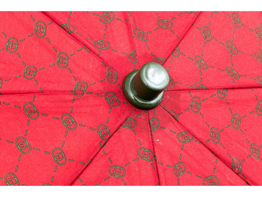 Vintage Gucci Silk Umbrella