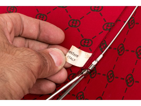 Vintage Gucci Silk Umbrella