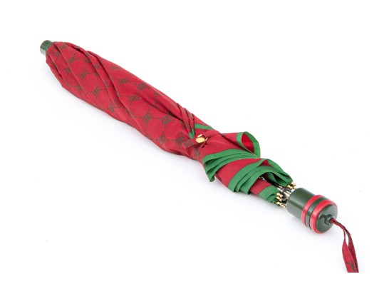 Vintage Gucci Silk Umbrella
