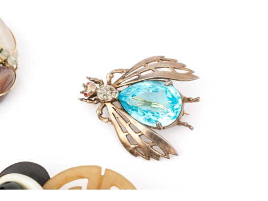 Assorted Collection Of Costume Jewelry And Sterling Silver Pieces