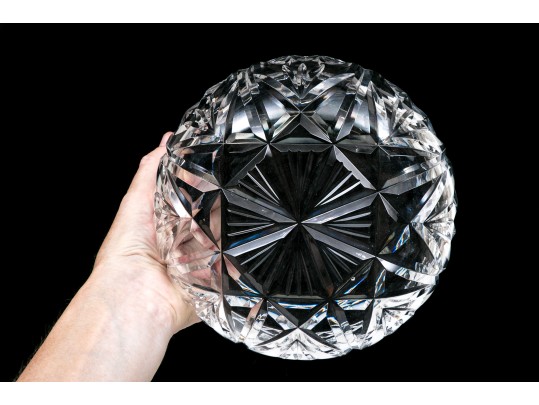 Fine Cut Crystal Bowl, Likely Waterford