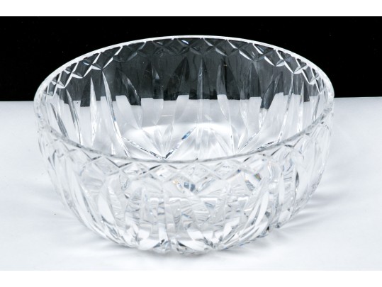 Fine Cut Crystal Bowl, Likely Waterford