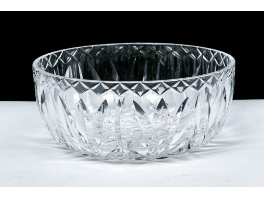 Fine Cut Crystal Bowl, Likely Waterford