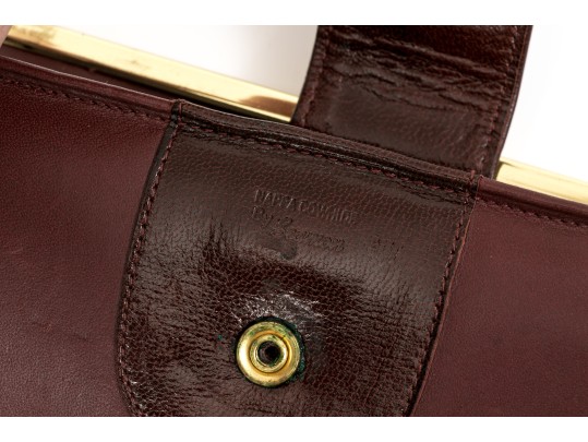 Collection Of Three Burgundy Wallets, Including Etienne Aigner