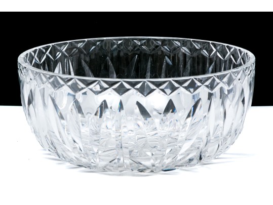 Fine Cut Crystal Bowl, Likely Waterford