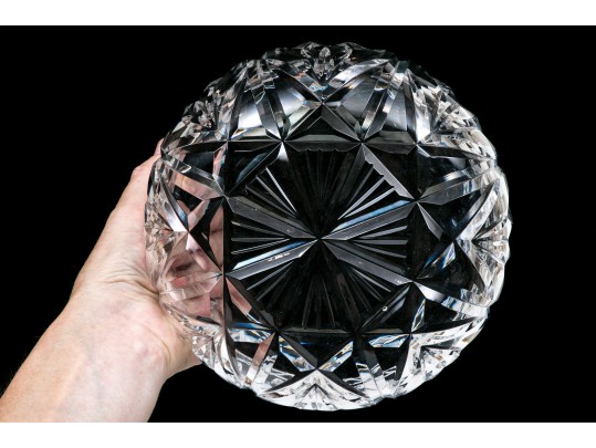 Fine Cut Crystal Bowl, Likely Waterford