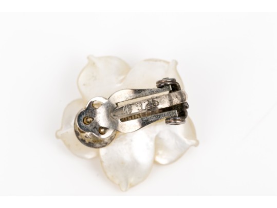 Pretty Collection Of Sterling Silver Earrings And Alpaca Silver Items