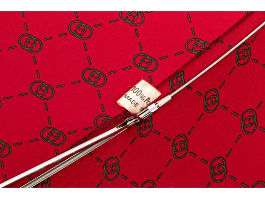 Vintage Gucci Silk Umbrella