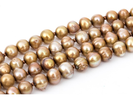 Vintage Cultured Pearl Four-Strand Choker