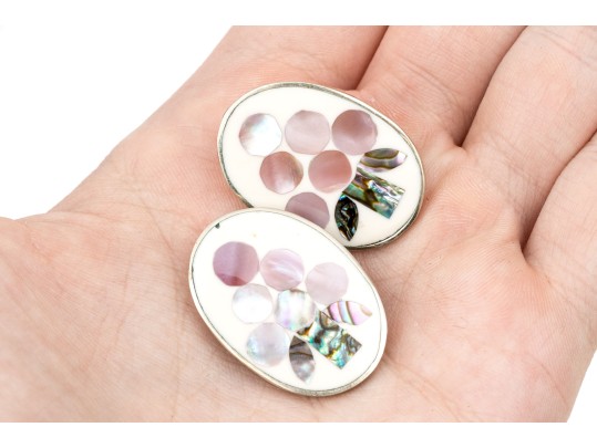 Pretty Collection Of Sterling Silver Earrings And Alpaca Silver Items