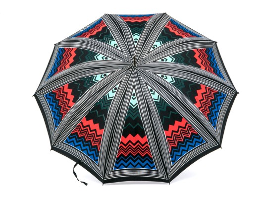 Vintage French Lanvin Boutique Paris Silk Deco Style Umbrella