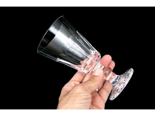 Group Of Five Pieces Waterford Crystal Stemware- Grafton Street And Lismore