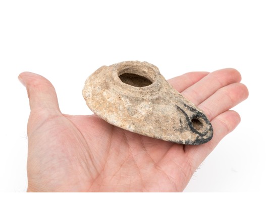 Ancient Roman Terracotta Oil Lamp