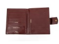 Collection Of Three Burgundy Wallets, Including Etienne Aigner
