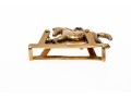 14K Yellow Gold Rocking Horse Pendant / Charm