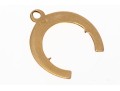 Lucky 14K Horseshoe Pendant / Charm