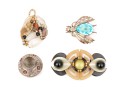 Assorted Collection Of Costume Jewelry And Sterling Silver Pieces