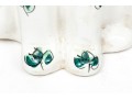 Pair Of Portugal Painted Ceramic Cat Figures