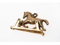 14K Yellow Gold Rocking Horse Pendant / Charm