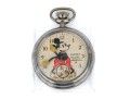 Vintage Ingersoll Mickey Mouse Open Face Pocket Watch 