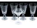 Group Of Five Pieces Waterford Crystal Stemware- Grafton Street And Lismore