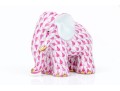 Herend Pretty Pink Fishnet Small Elephant