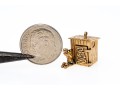 Fun 14K Outhouse Pendant / Charm