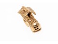 14K Old Woman And A Shoe Charm / Pendant