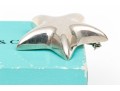 Tiffany & Co. Sterling Silver Puffed Star Form Brooch