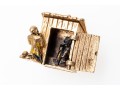 Fun 14K Outhouse Pendant / Charm