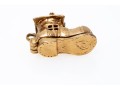 14K Old Woman And A Shoe Charm / Pendant
